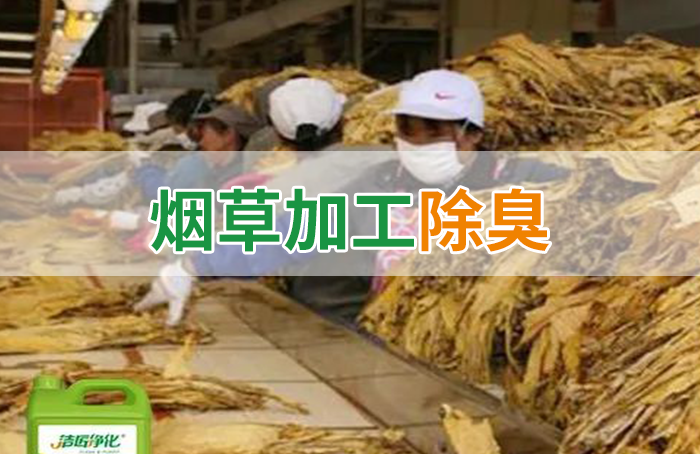 潔匠凈化·的凈工業(yè)除臭劑_煙草加工異味廢氣危害大，快速除臭就用Dejing的凈除臭劑！